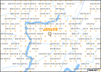 map of Jāmura