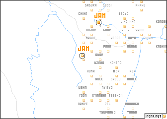 map of Jam