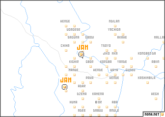 map of Jam