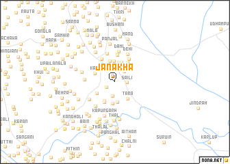 map of Janākha