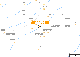 map of Janapuquio