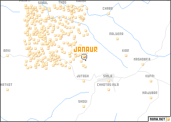 map of Janaur