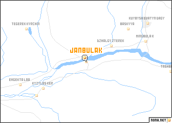 map of Jan-Bulak