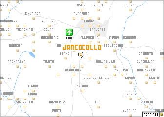 map of Jancocollo
