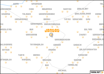 map of Jān Dād