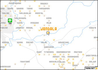 map of Jandāla