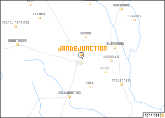 map of J and E Junction