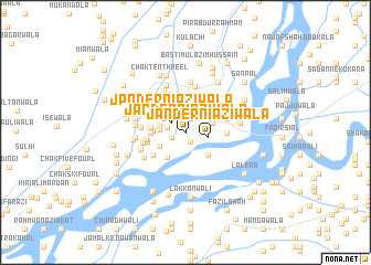 map of Jander Niāziwāla