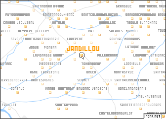 map of Jandillou