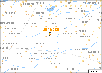 map of Jandoke