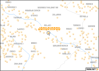 map of Jandrin Pod