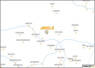 map of Janela