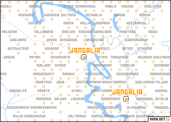 map of Jāngālia