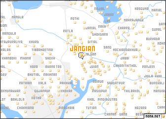 map of Jangiān
