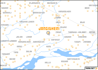 map of Jangi Dheri