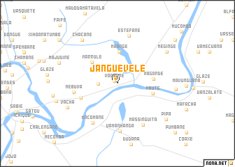 map of Janguevele