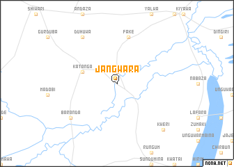 map of Jan Gwara