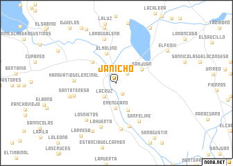 map of Janicho