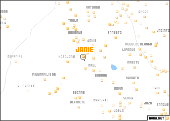 map of Janie