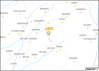 map of Jānī