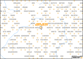 map of Janjemī