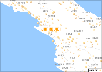 map of Jankovići