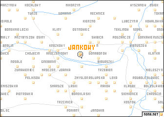map of Jankowy