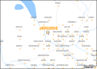 map of Jankunvo
