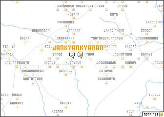 map of Jan Kyankyan