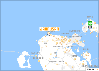 map of Jannūsān