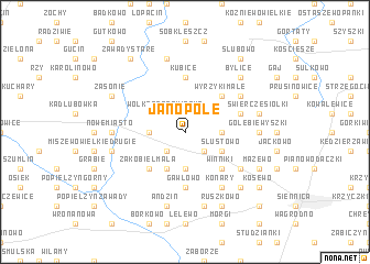 map of Janopole