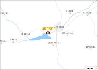 map of Jansen