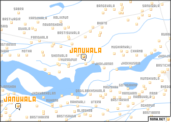 map of Jānuwāla