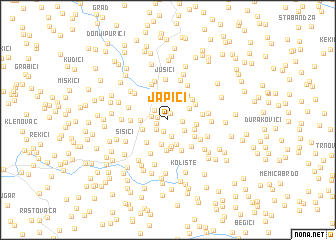 map of Japići