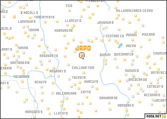 map of Japo