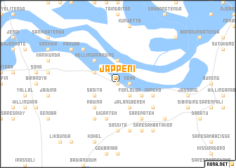 map of Jappeni