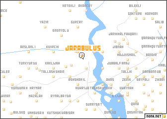 map of Jarābulus
