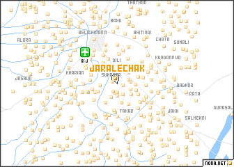 map of Jarāle Chak