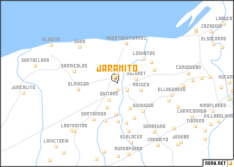 map of Jaramito