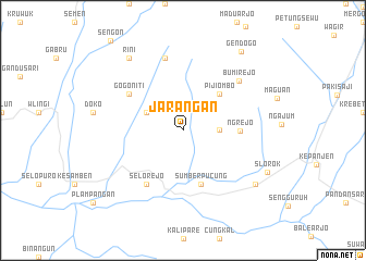 map of Jarangan