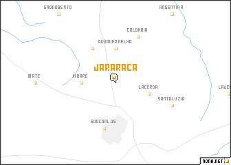 map of Jararaca