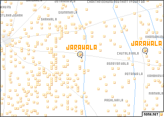 map of Jārawāla