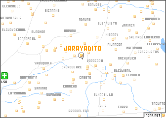 map of Jarayadito