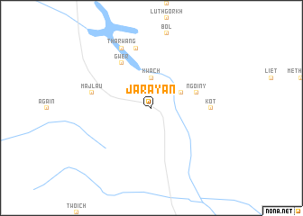 map of Jarayān