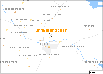 map of Jardim Brogotá