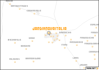 map of Jardim Nova Italia