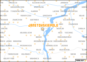 map of Jarętowskie Pole