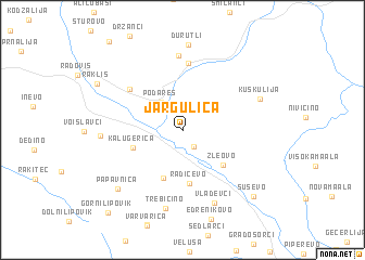map of Jargulica