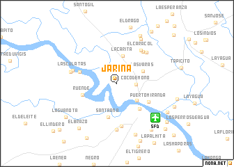 map of Jarina