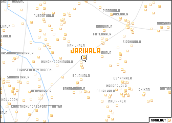 map of Jārīwāla